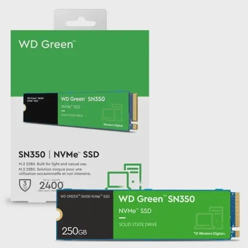 Western Digital SSD M.2 Nvme WD Green SN350