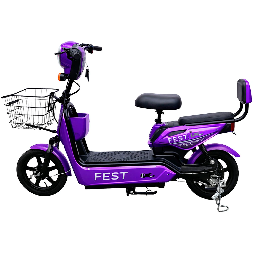 Bicicleta Elétrica Fest Bike 8 Max Speed Pro - 500W - Roxo