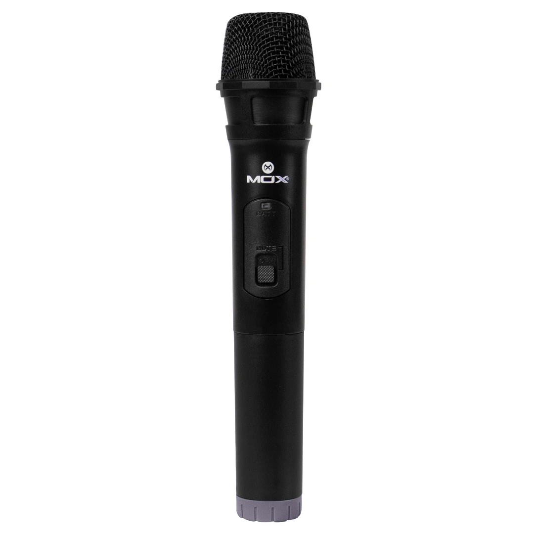 Caixa de Som Mox MO-S1501 - 40W - Bluetooth/USB/AUX - Microfone/Controle - 15'' - Preto
