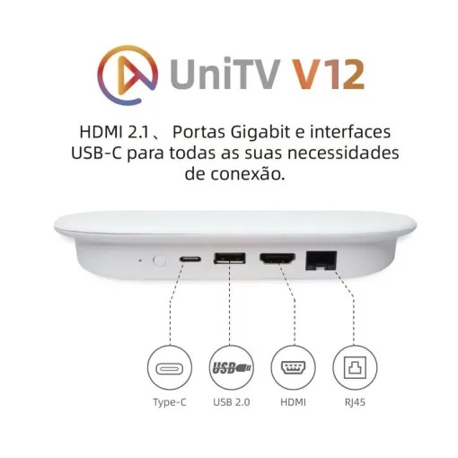 TV Box UniTV V12 Lançamento 2026