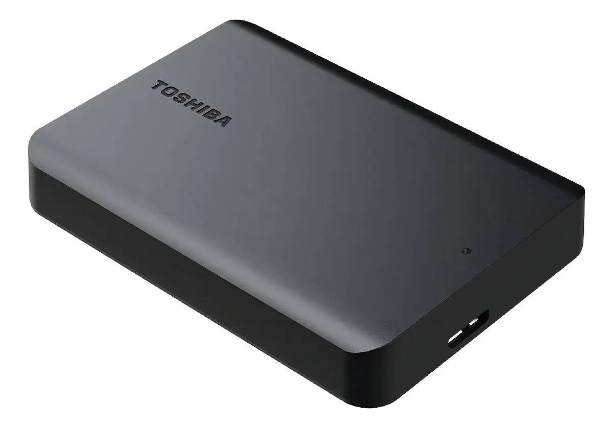 HD Externo Toshiba Disco rígido externo Portátil USB 3.0 Toshiba Canvio Basics HDTB510XK3AA 1TB