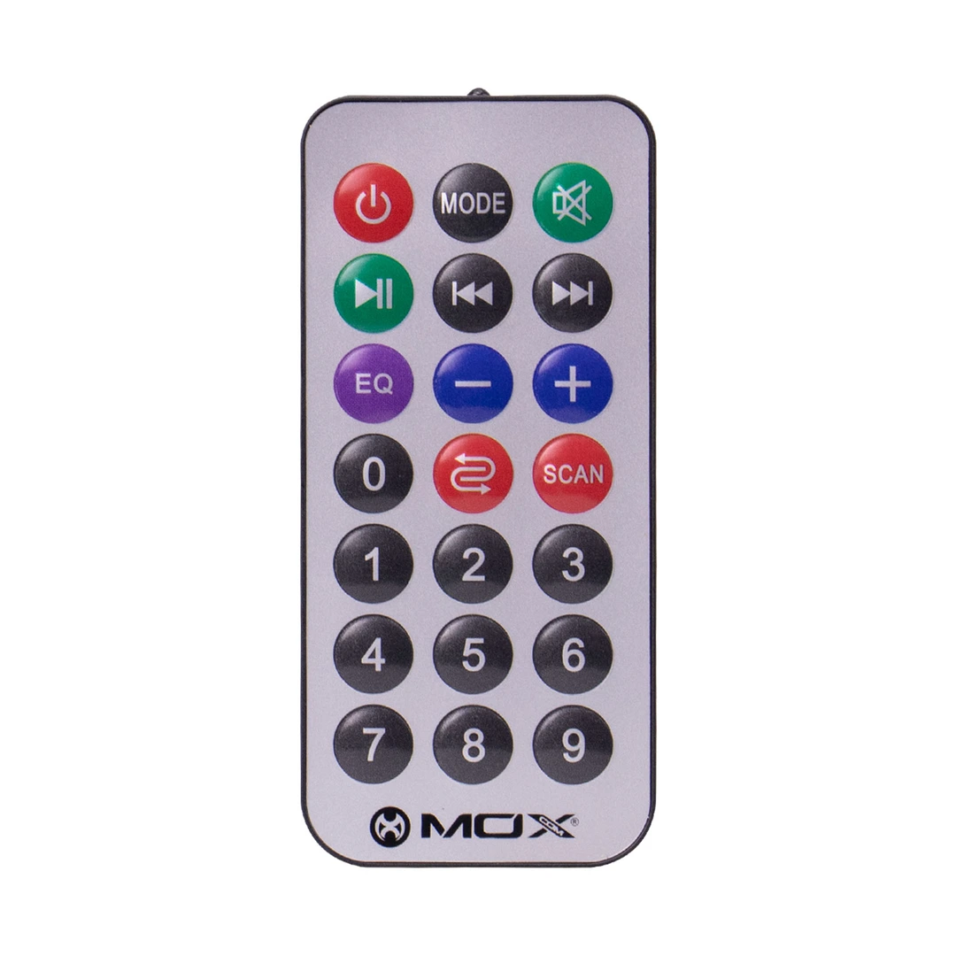 Caixa de Som Mox MO-S1501 - 40W - Bluetooth/USB/AUX - Microfone/Controle - 15'' - Preto
