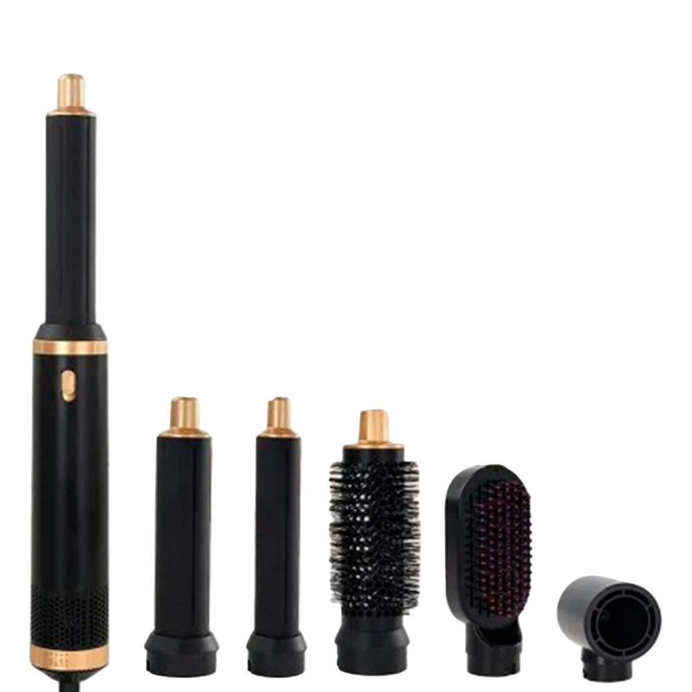 Kit de Secador e Modelador Tucano TC-S51 - 5 em 1 - 1200W - Preto e Dourado