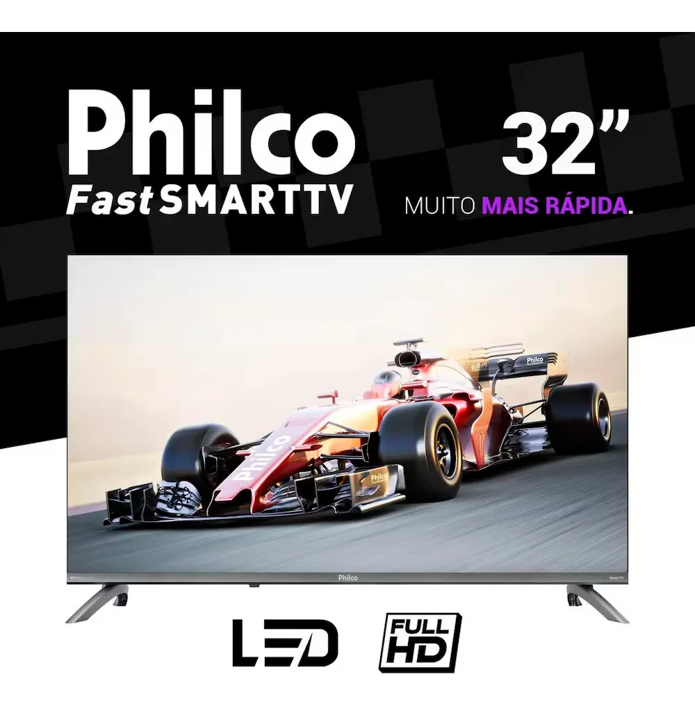 Smart Tv 32 Hd P32crb Roku Tv Hdr10 Philco