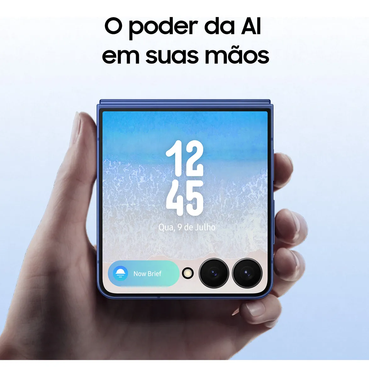 Samsung Galaxy Z Flip7 5G 512GB 12GB RAM, Galaxy AI Preto