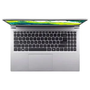 Notebook Acer Aspire Lite AL15-36P-32XP, Intel Core I3-N305 1.80HZ (3.80GHZ), 8GB RAM, 128GB SSD, Tela 15.6" Full HD (1920 x 1080), Windows 11 Home, Inglês, Prata