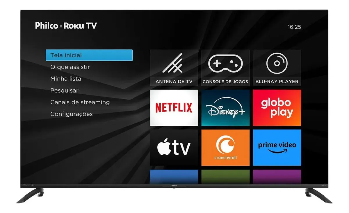 Smart Tv Philco 58 P58vik 4k Uhd Led Roku Dolby Audio Wi-fi Hdr10